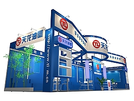 建材展廳高端模型