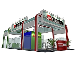 室外展廳高端模型