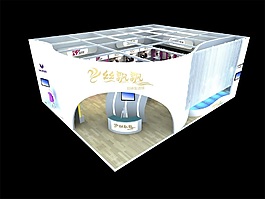 室內(nèi)外專賣店模型