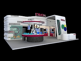 DMX展廳模型