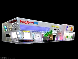 大場景展廳模型
