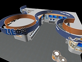 手機(jī)展廳模型下載