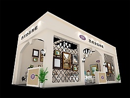 茶具展覽模型