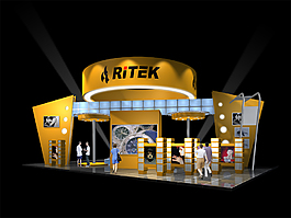 科技公司展廳模型