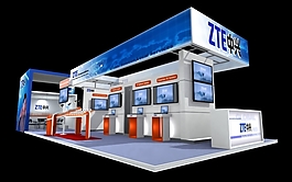 手機店展廳模型