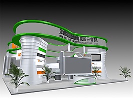高科技展廳模型