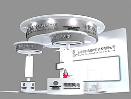 高科技展廳模型