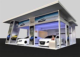 奧迪展廳展廳.zip