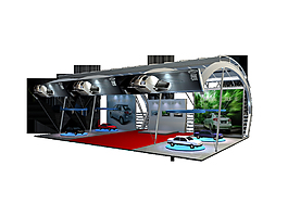 汽車展廳免費模型