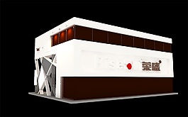 展廳外立面模型