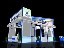 車圈展廳模型