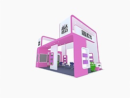 高達(dá)花邊展廳模型
