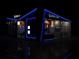 卡贝展厅模型