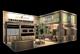 科技股份展廳模型