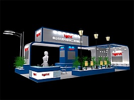 工程展廳模型