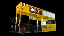 機器人展廳模型