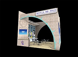 家電展廳模型