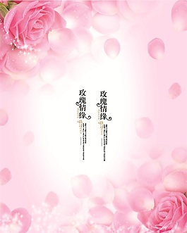 中式唯美玫瑰情緣移門畫