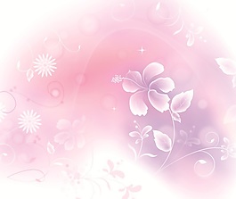 簡約創意鮮花移門畫