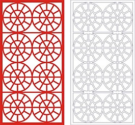 花紋圖案簡單漂亮