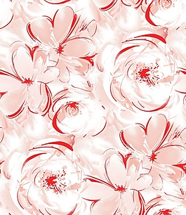 藝術(shù)花紋背景墻