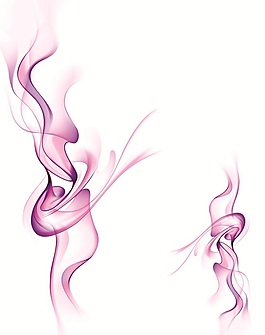 中式簡約浪漫彩墨流線移門畫