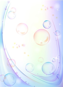 彩色水底泡泡移門創意畫
