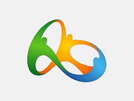 里約夏季奧運會logosketch素材