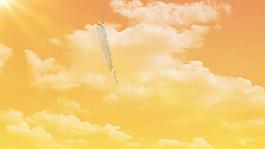 橙色天空視頻素材