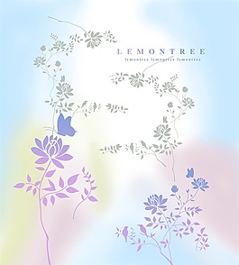 藍色空間室內移門創意畫