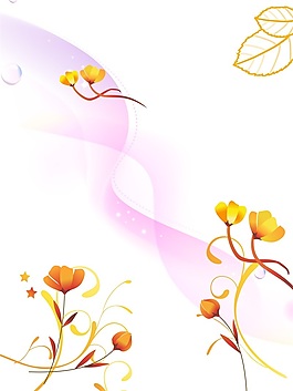 黃色花朵室內(nèi)移門創(chuàng)意畫