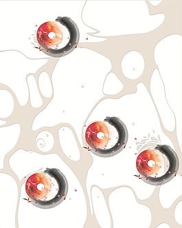 浪漫暢想室內(nèi)移門創(chuàng)意畫