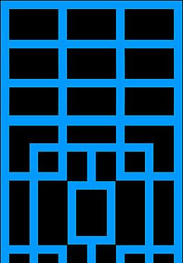 對(duì)稱簡(jiǎn)約鏤空裝飾