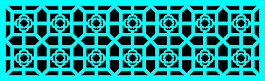 簡(jiǎn)約對(duì)稱鏤空裝飾