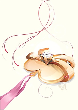 鉆石花朵室內(nèi)移門(mén)創(chuàng)意畫(huà)