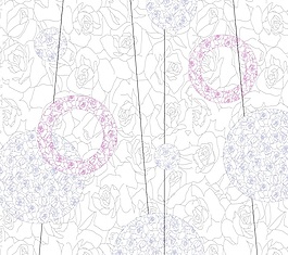 花紋圖案室內(nèi)移門創(chuàng)意畫