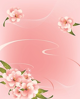 清新花朵室內(nèi)移門創(chuàng)意畫