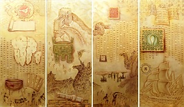中式風一帆風順效果圖