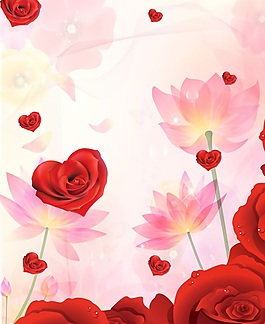 愛戀之花室內(nèi)移門創(chuàng)意畫