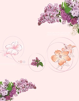 紫色薰衣草室內(nèi)移門創(chuàng)意畫