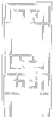 不規(guī)則花紋鏤空黑白圖案