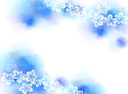 藍(lán)色幻想移門創(chuàng)意畫