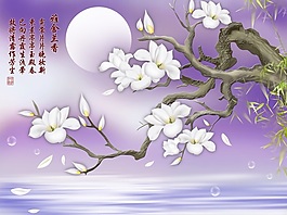 夜光下的牽?；▓D