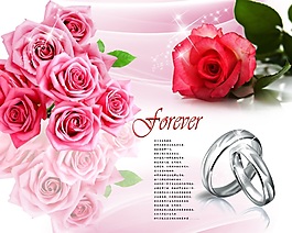 室內(nèi)移門創(chuàng)意畫愛(ài)的對(duì)戒下載