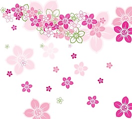 溫馨的花朵室內(nèi)移門創(chuàng)意畫