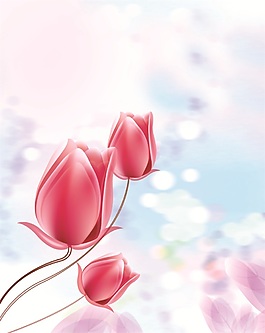 室內(nèi)移門(mén)創(chuàng)意畫(huà)待放的玫瑰
