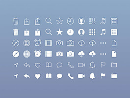 iOS應(yīng)用Icons圖標sketch素材