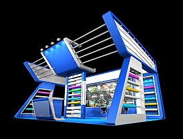 建材五金展厅模型
