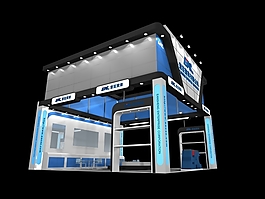 展厅展览模型
