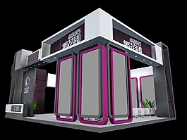 展廳3D展覽模型